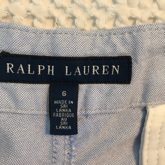 Polo Ralph Lauren light blue shorts size 6 - Picture 4 of 6
